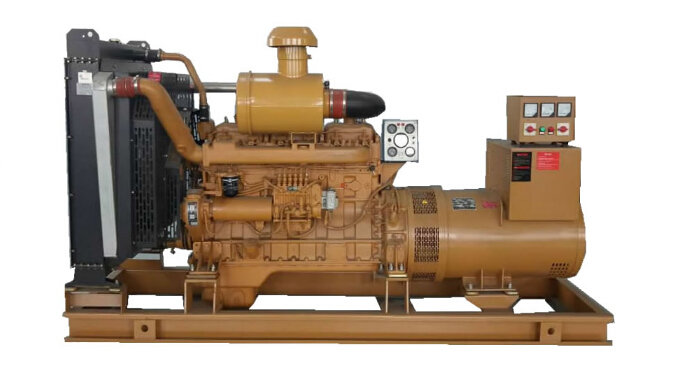 额尔古纳上柴250kw大型柴油二手发电机组