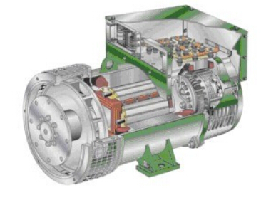 额尔古纳发电机内部结构图